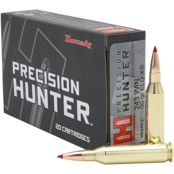 Buy Hornady ELD-X Precision Hunter 243 Winchester 90 Grain Online