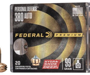 Buy Federal Premium Ammo 380 ACP Hydra-Shok Deep Jacketed Hollow point  Online