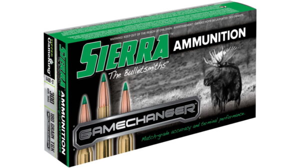 Sierra GameChanger .300 Winchester Magnum 180 Grain, Sierra Tipped GameKing For Sale 140rnd 