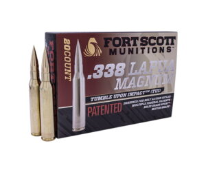 Fort Scott Munitions 338 Lapua Magnum 250 Grain 120 rounds