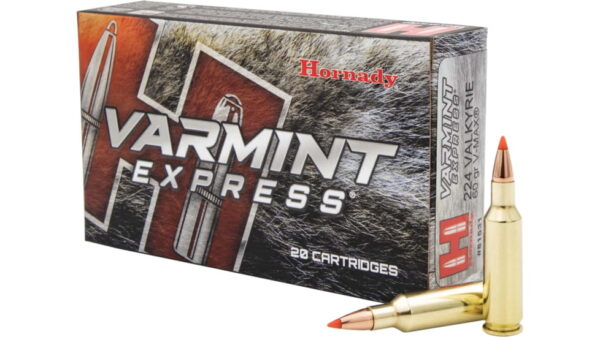 Hornady Varmint Express .224 Valkyrie 60 Grain V-MAX 620 rounds