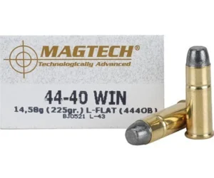 Magtech Cowboy Action Ammunition 44-40 WCF 225 Grain Lead Flat Nose 500 rounds