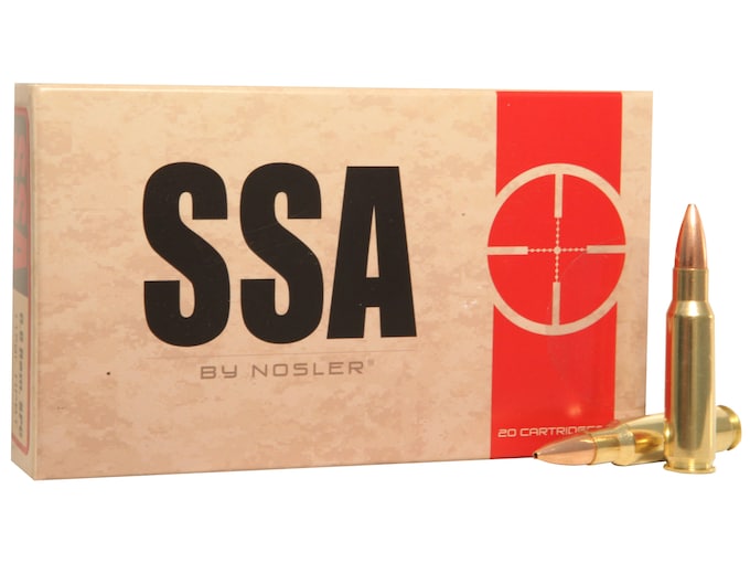 Silver State Armory Ammunition 6.8mm Remington SPC 110 Grain Nosler AccuBond 500 rounds