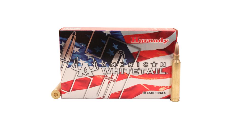 Hornady American Whitetail .300 Winchester Magnum 180 Grain InterLock SP Centerfire Rifle Ammunition 500 ROUNDS
